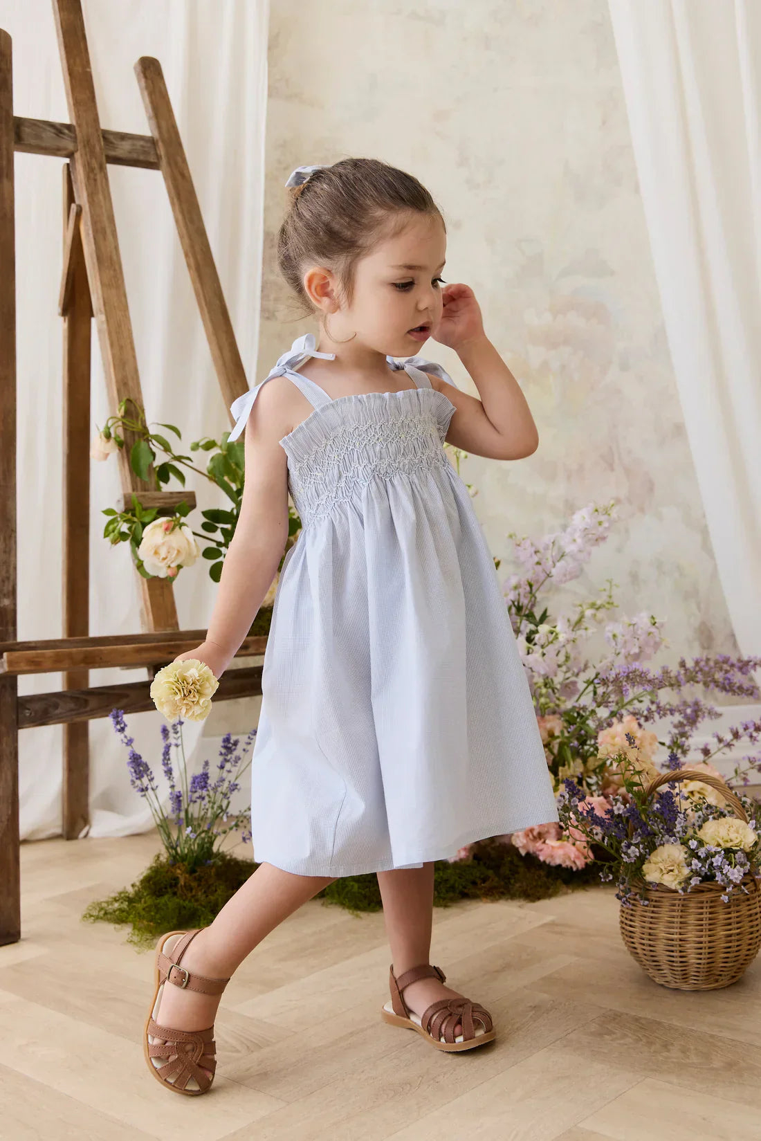 Desiree Dress in Petite Check