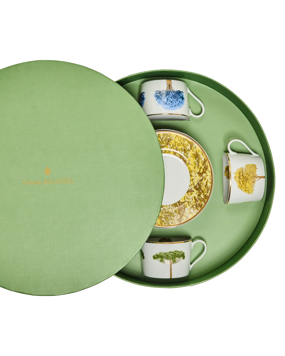 Tea Cup and Saucer Arvores do Brasil (4)