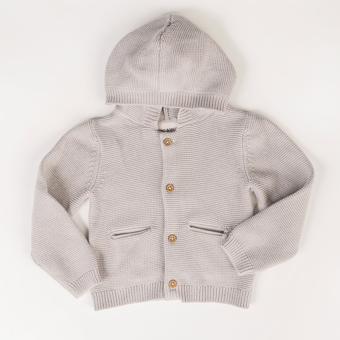 William Hooded Knit Cardigan