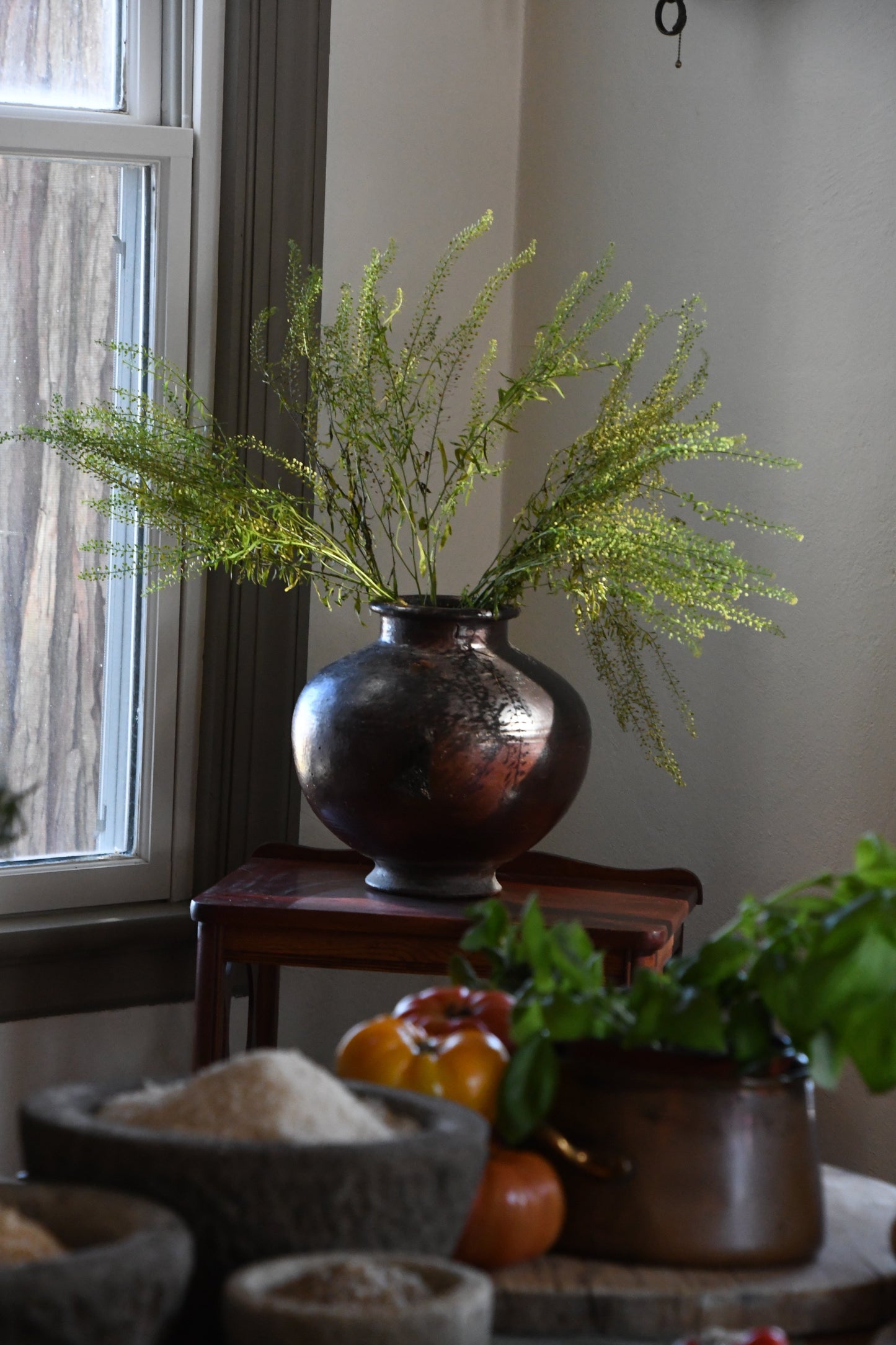 Antique Circular Vase