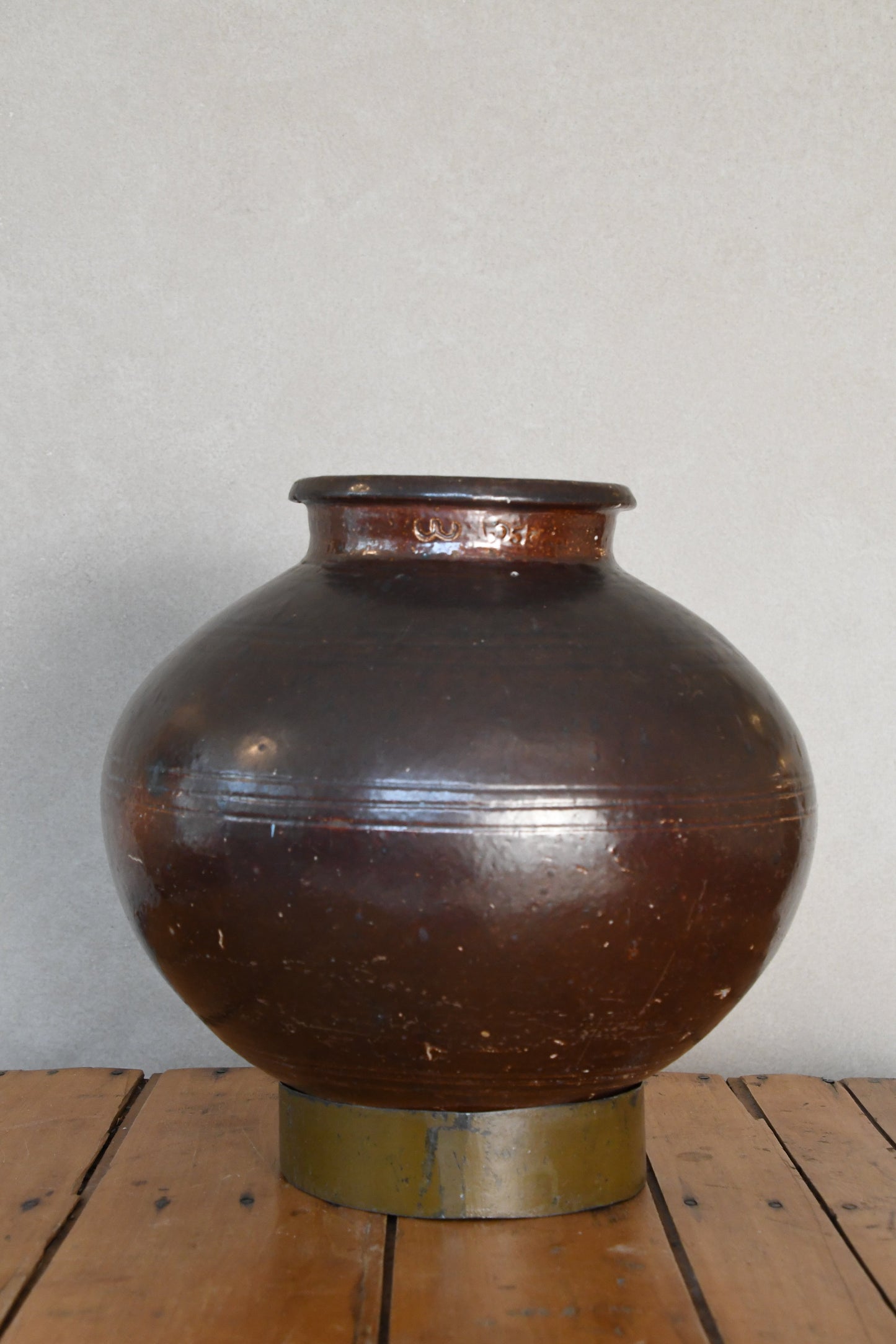 Antique Circular Vase