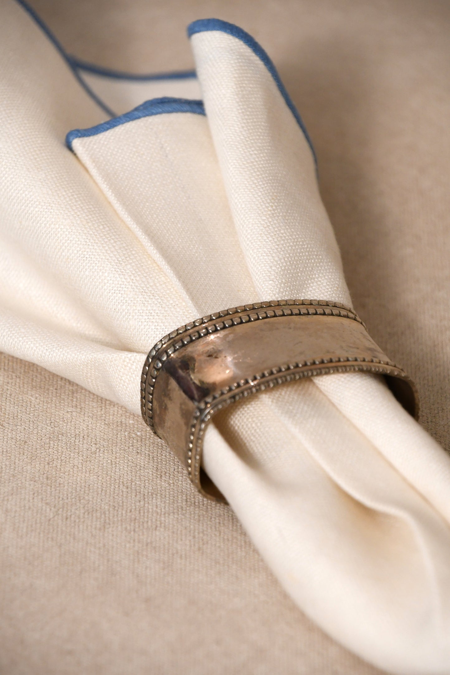 Vintage Silverplate Napkin Rings - Set of 6