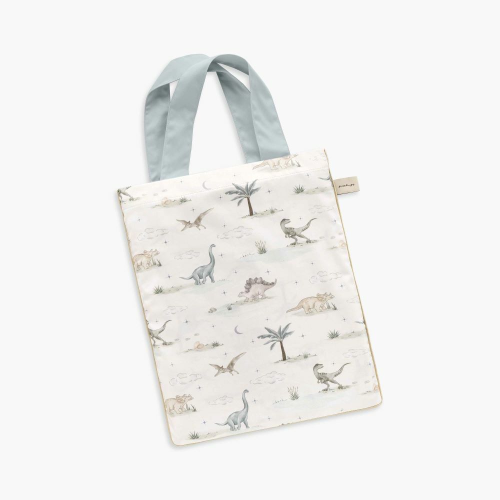 Dino Dreams Baby Duvet - Sage