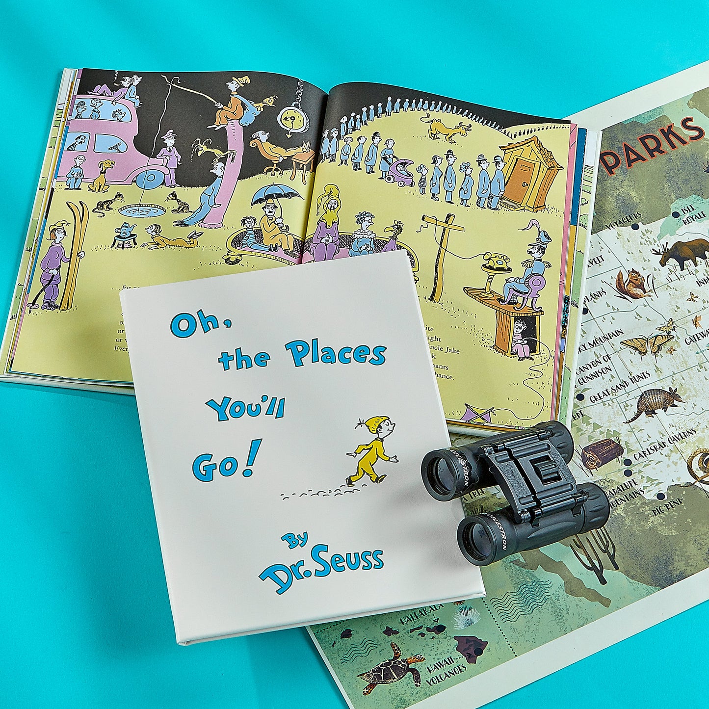 Leather Bound- Oh The Places You'll Go!