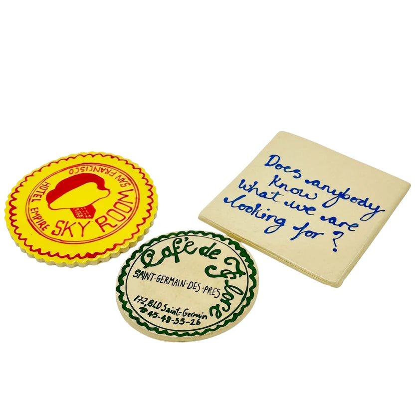Cafe De Flore Coasters- Set of 6