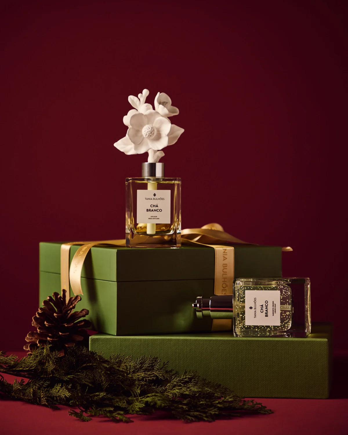 Porcelain Diffuser Camelia Figo Negro