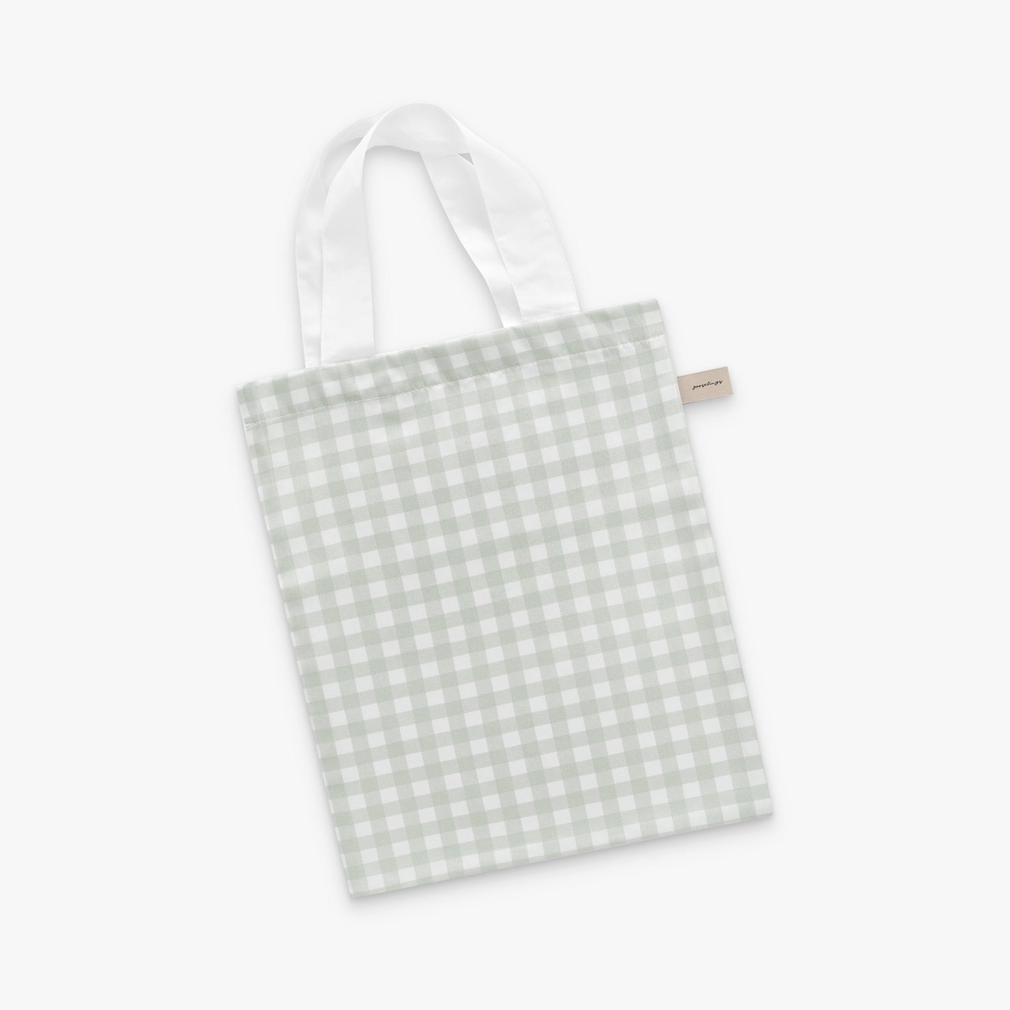 Picnic Gingham Baby Duvet - Green