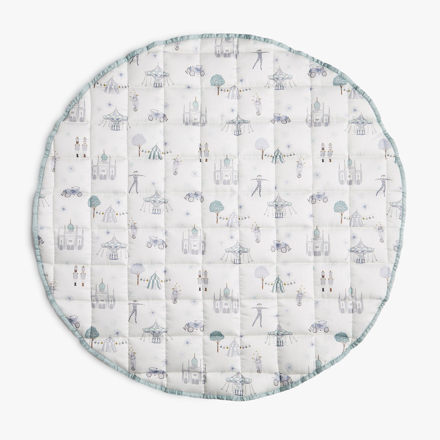 Adventures in Wonderland Play Mat - Aqua