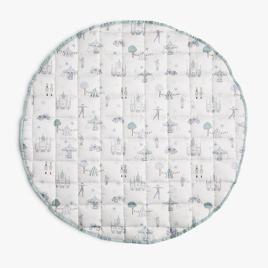 Adventures in Wonderland Play Mat - Aqua