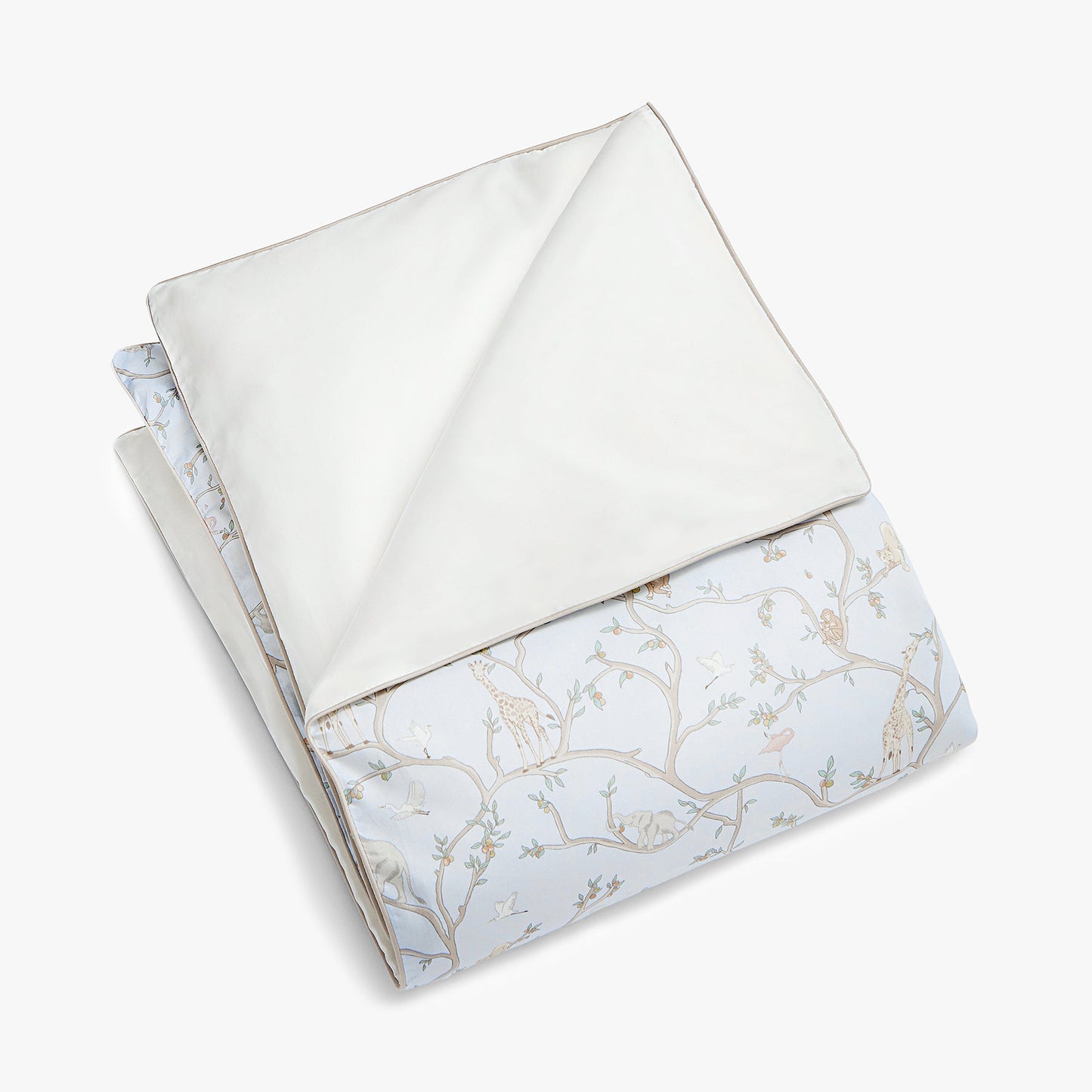 Animal Parade Baby Duvet - Blue