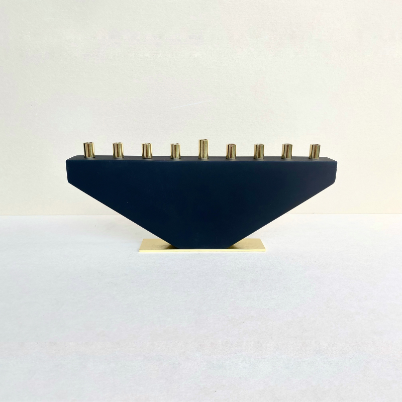 Modern Concrete Design for Hanukkah - Fancy Lady Series