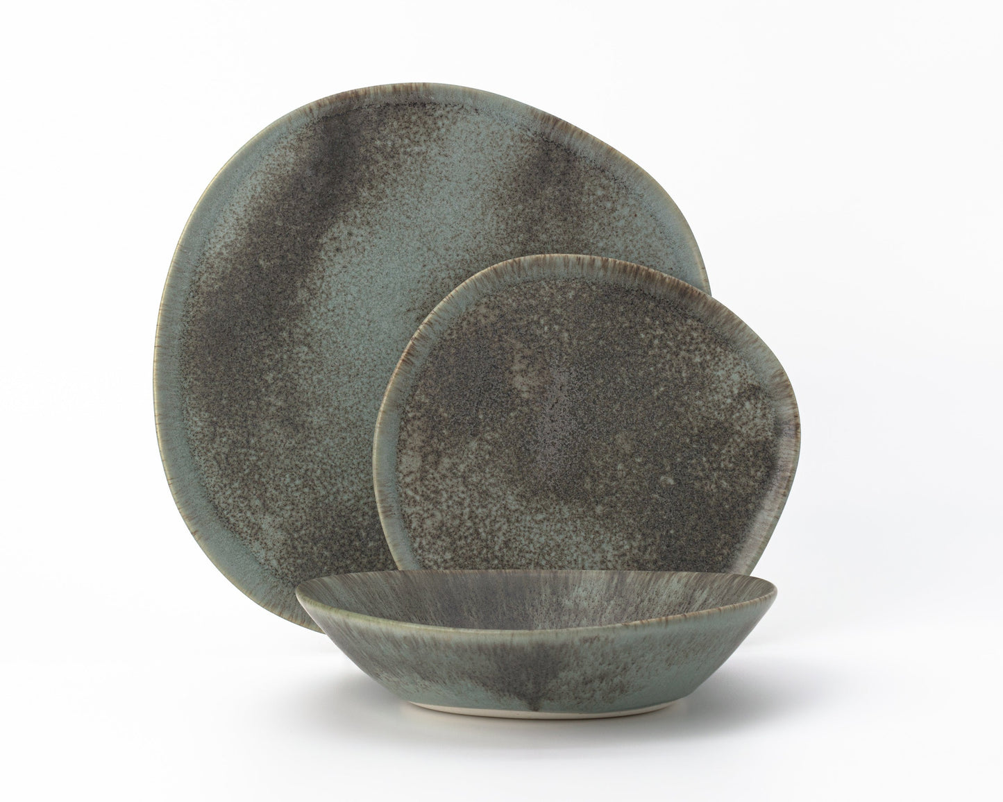3 Piece Ripple Dinner Setting