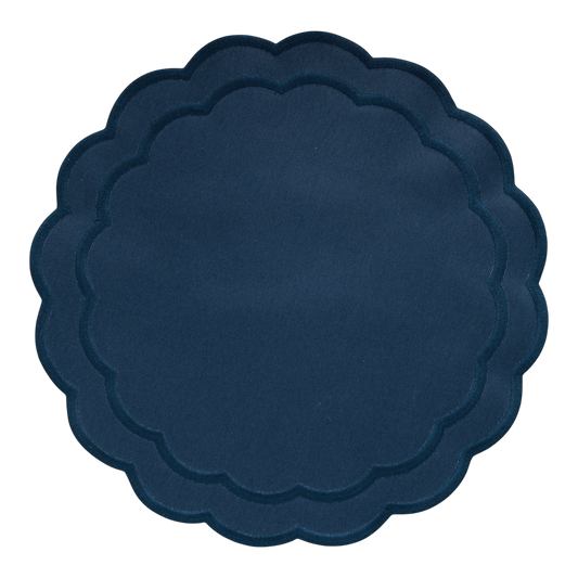 Midnight Petals Placemats (Set of 2)