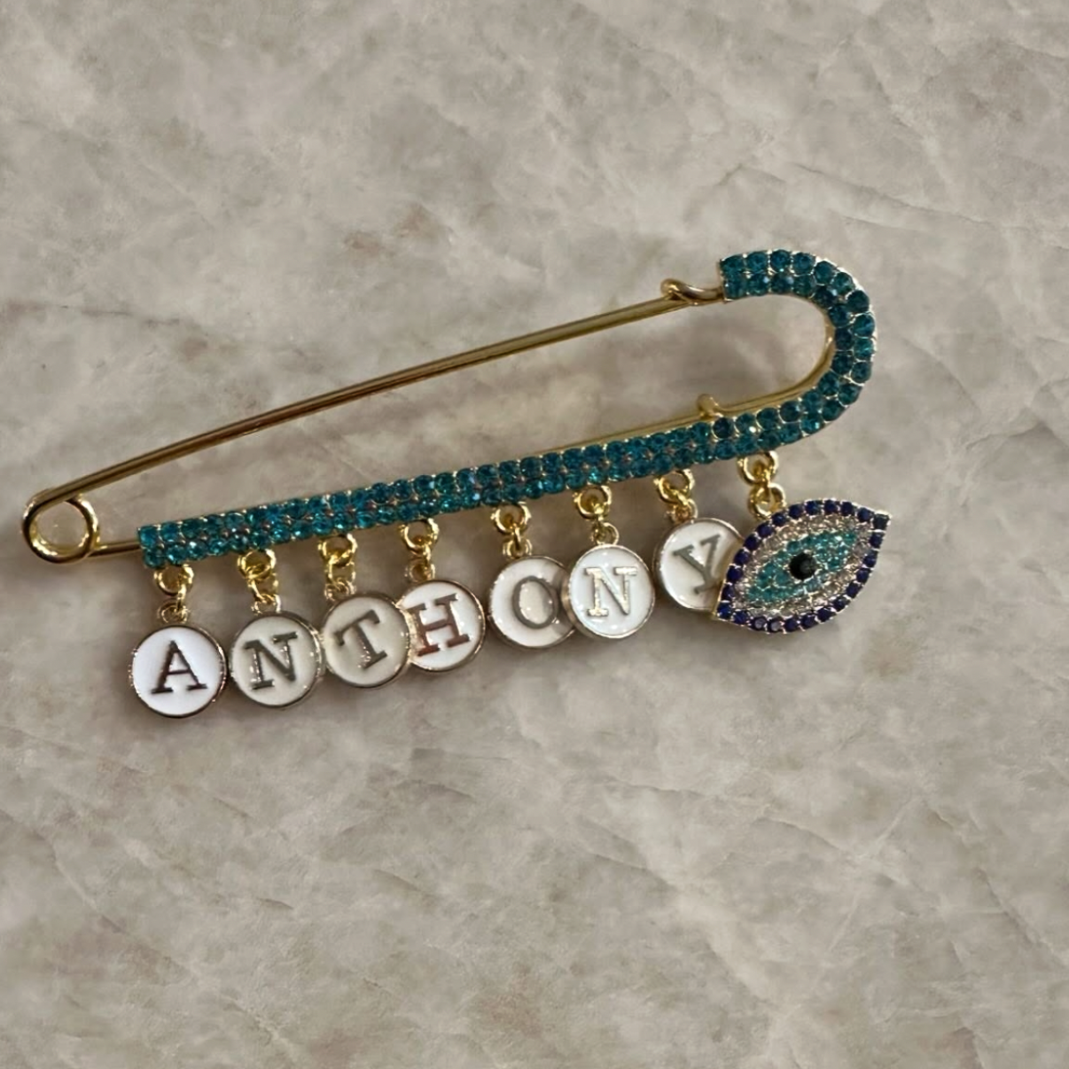 Custom Baby Pin for Goodluck (Boy)