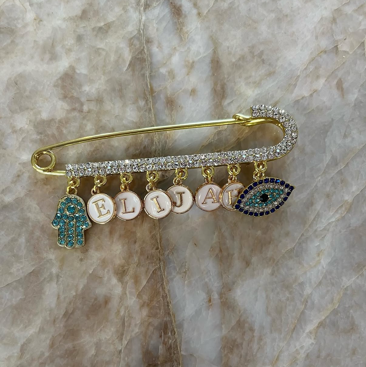Custom Baby Pin for Goodluck (Boy)