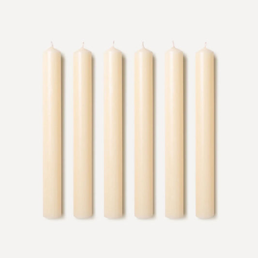 Foxglove Ivory Dinner Candles