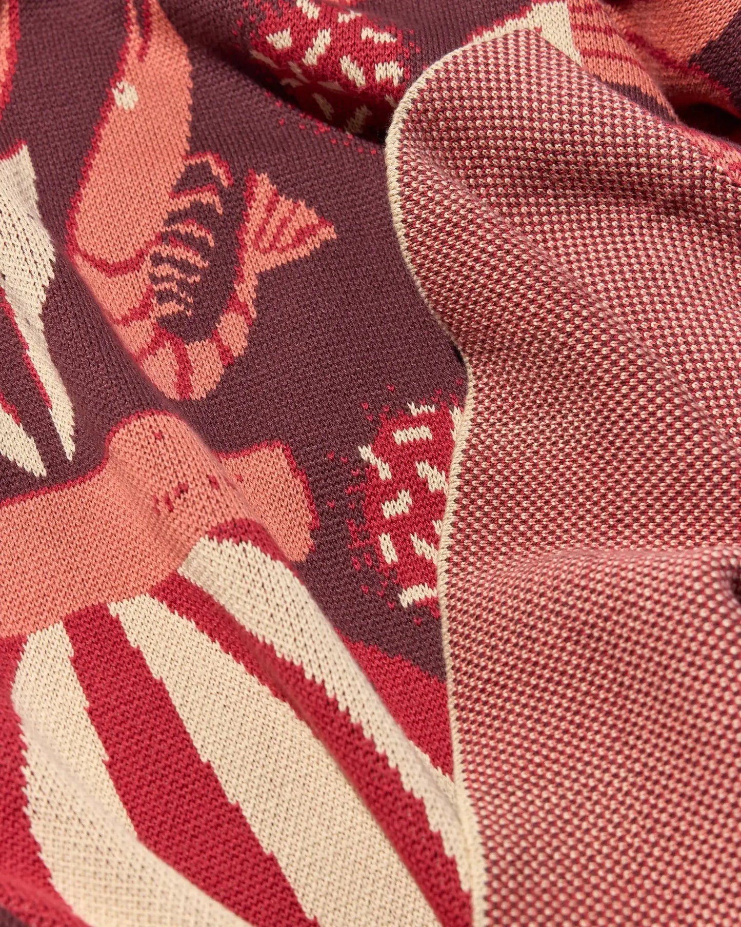 Le Bouquet Knit Blanket