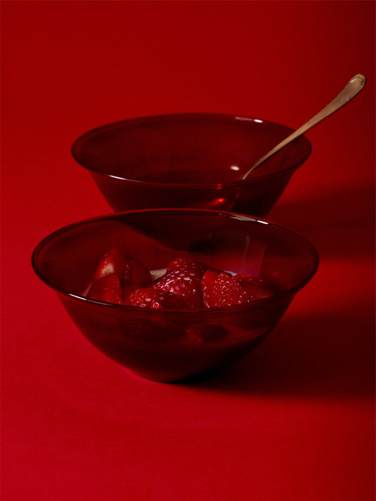 Le Petit Bol Red Set