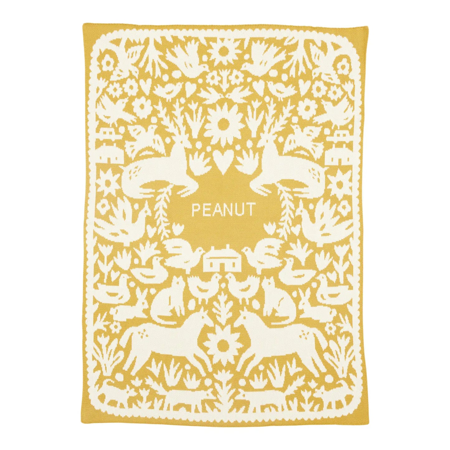 Little Peanut Knit Midi Blanket