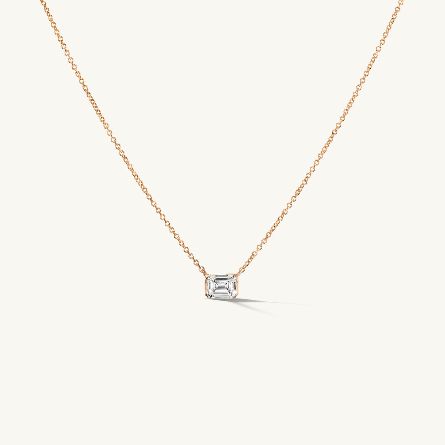 Medium Emerald Sunrise Pendant