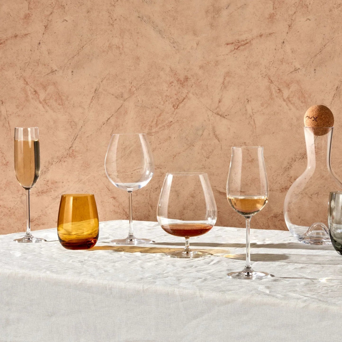 Vintage Set of 2 Champagne Glasses