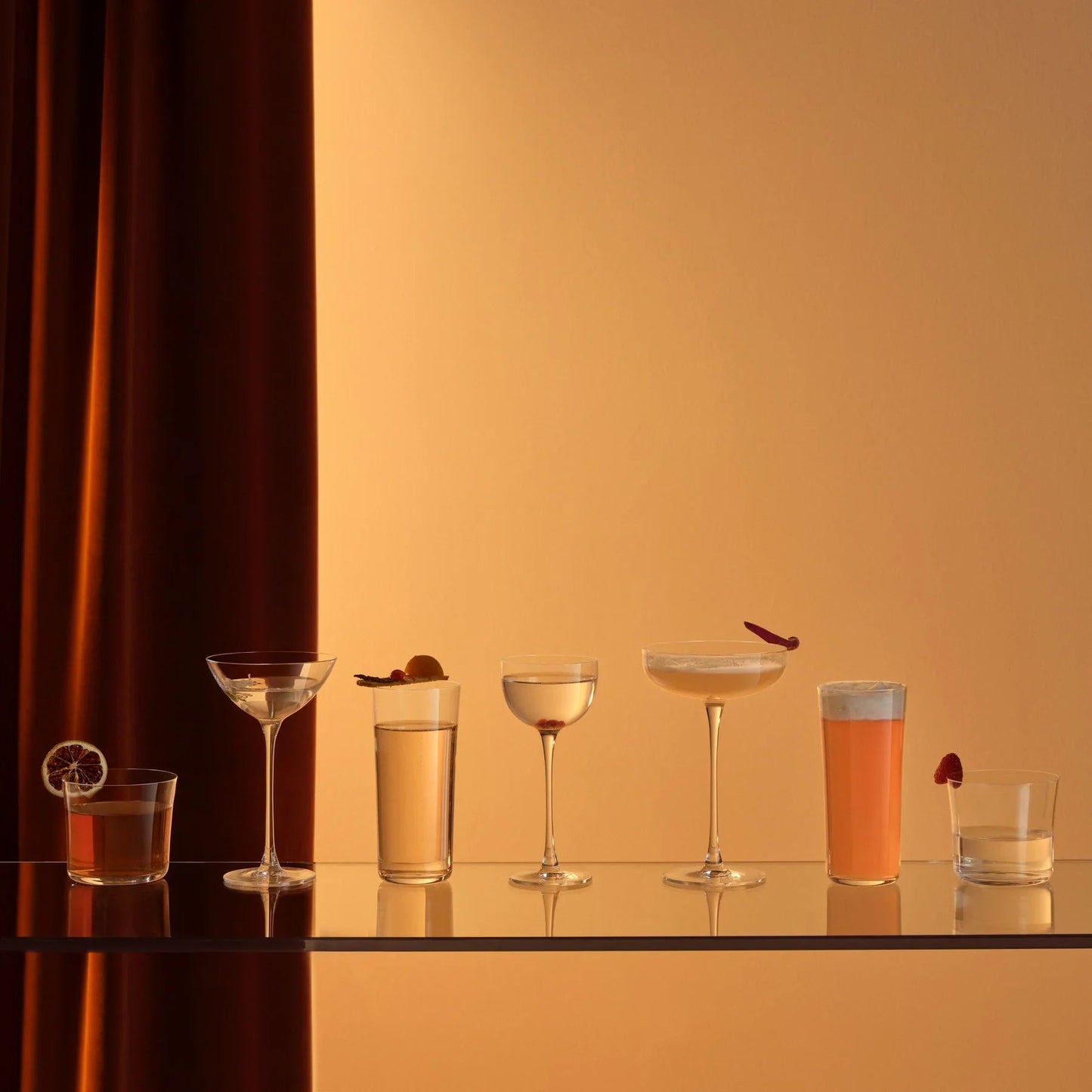 Savage Set of 4 High Ball Glasses