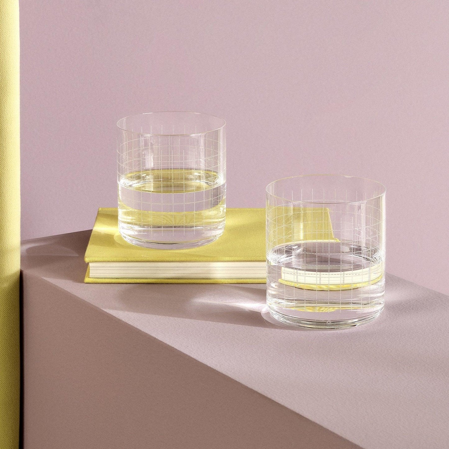 Finesse Grid Set of 4 Whisky SOF Glasses
