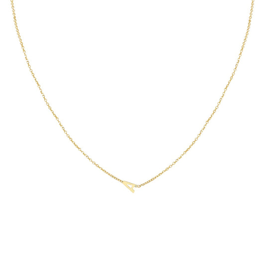 Mini Mini Letter Necklace
