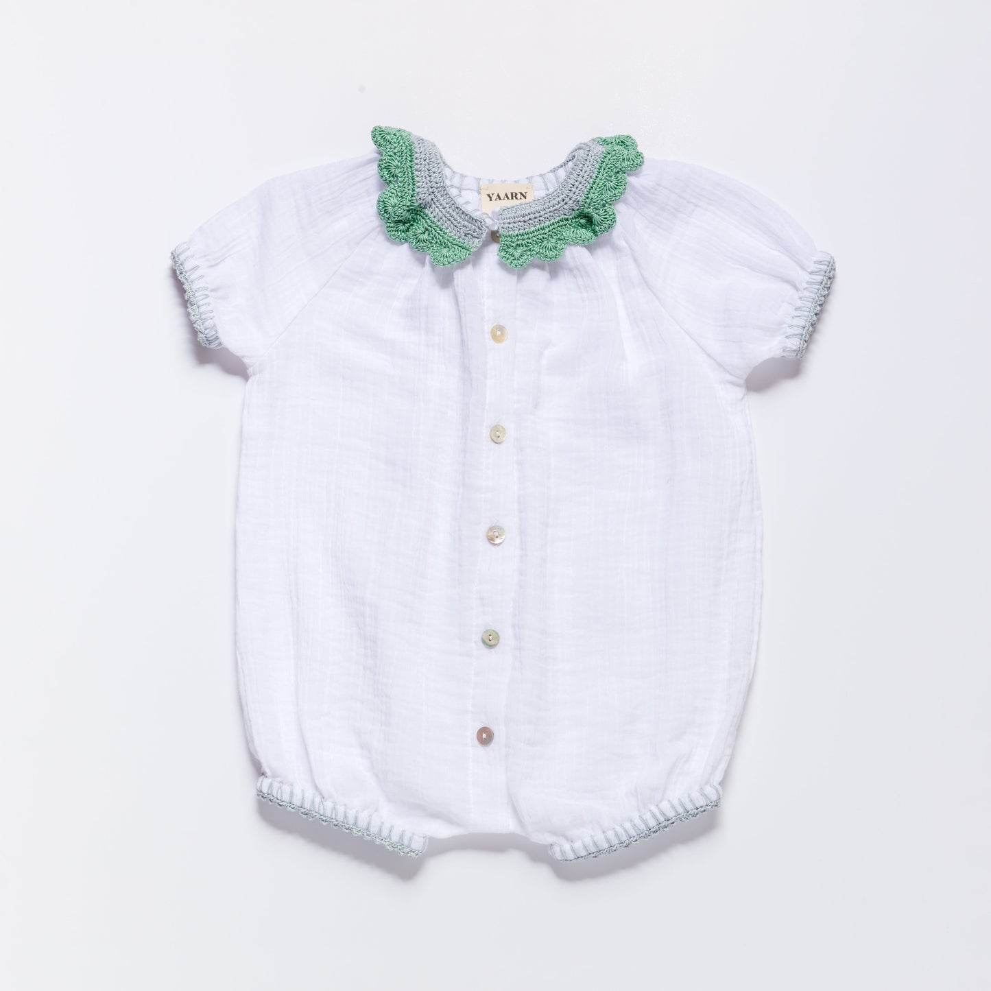 Phoebe Romper in Sky Combo