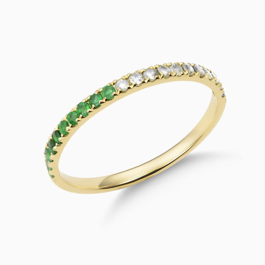 Two Birthstone Born Dizzy Birthstone Ring