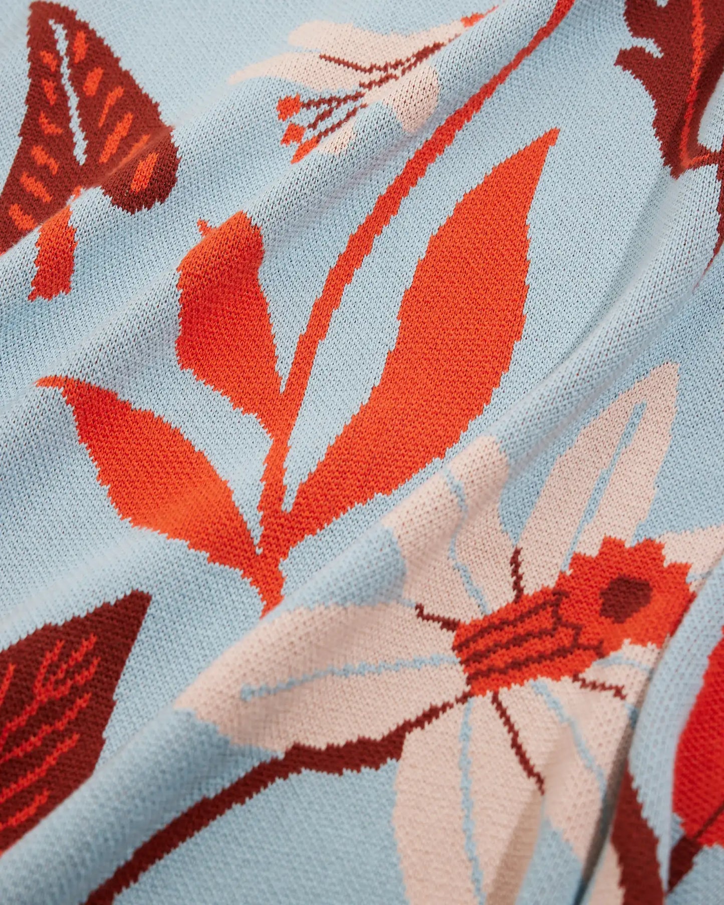 Petals Knit Blanket
