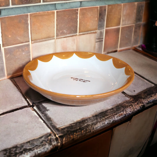 Hand-painted Custom Family-Style Pasta Bowl