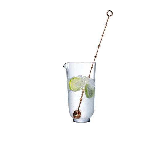 Hepburn Mixing Glass with Metal Stirrer