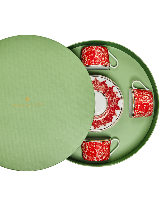 Tea Cup and Saucer Plaza Athenee (set of 4)