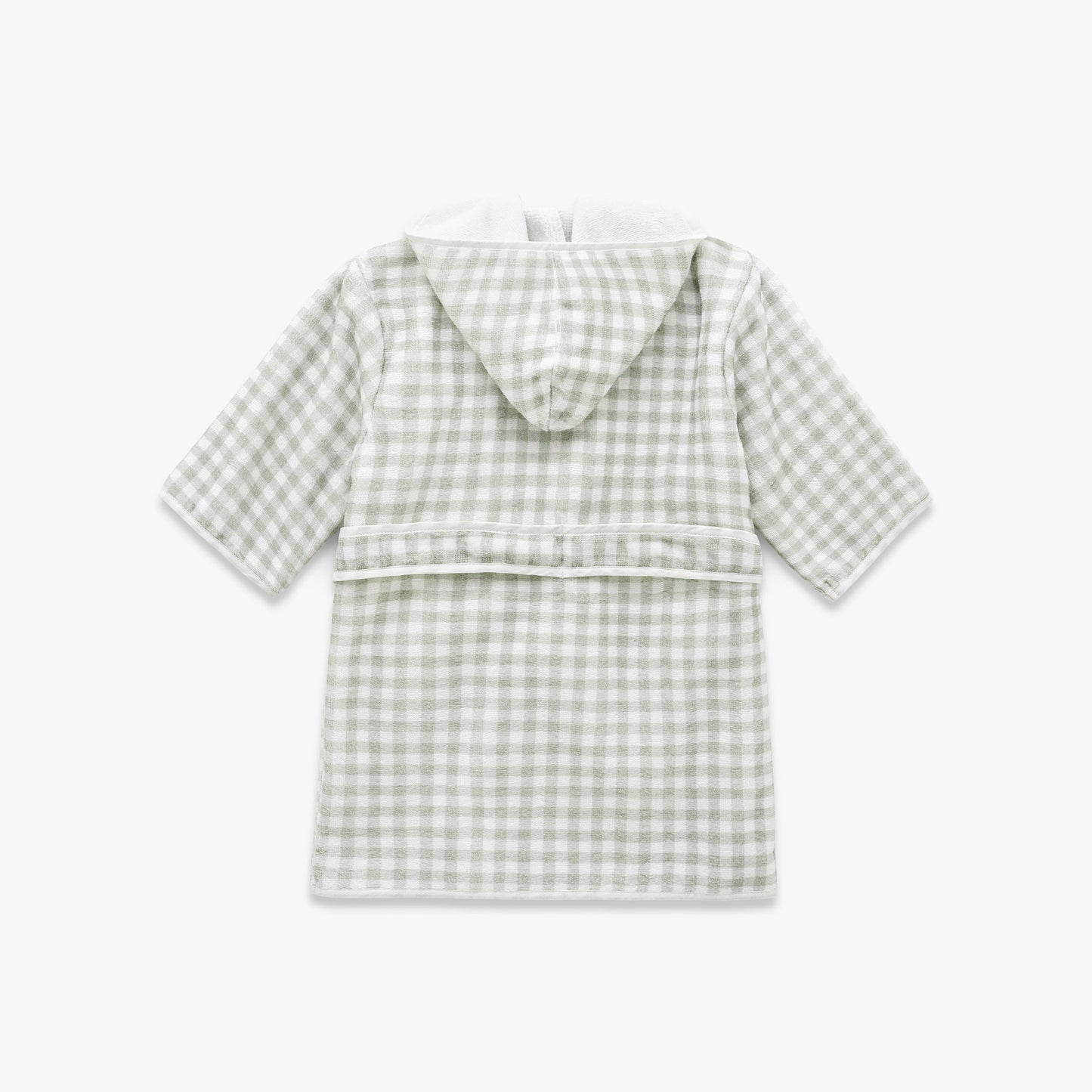 Picnic Gingham Bathrobe - Green
