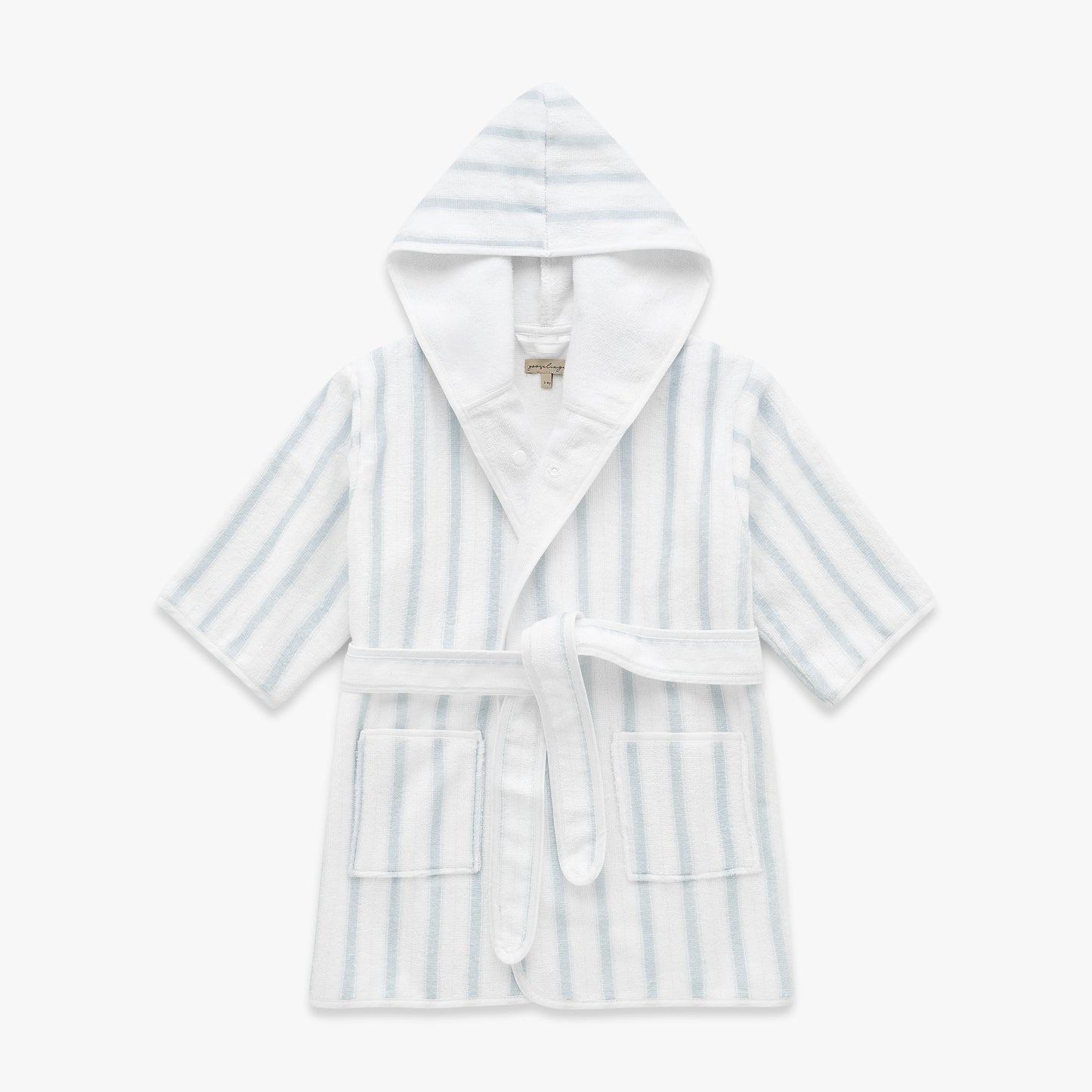 Seaside Stripes Bathrobe - Ocean