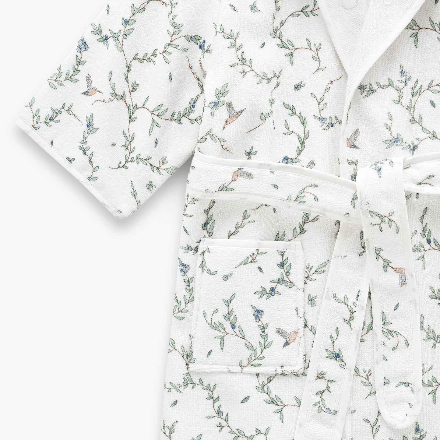 Secret Garden Bathrobe - Ivory