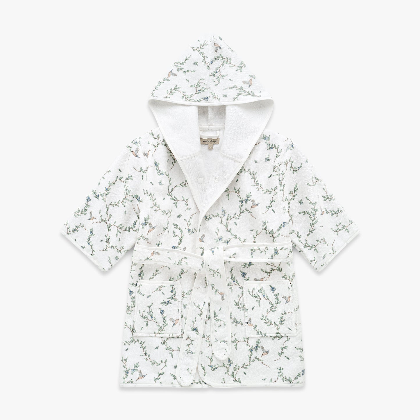Secret Garden Bathrobe - Ivory