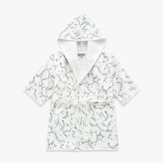 Secret Garden Bathrobe - Ivory
