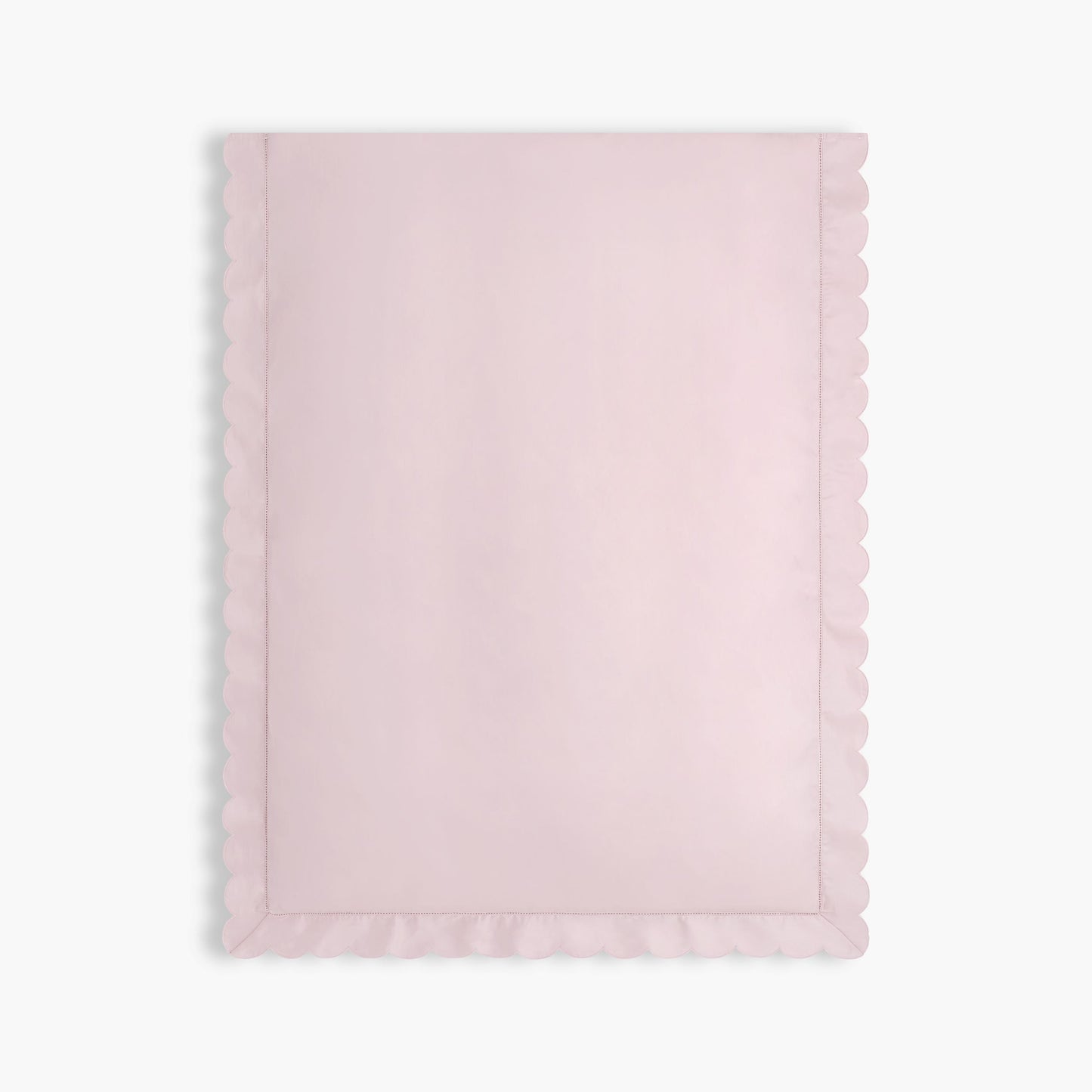 Scalloped Starlight Baby Duvet - Rose