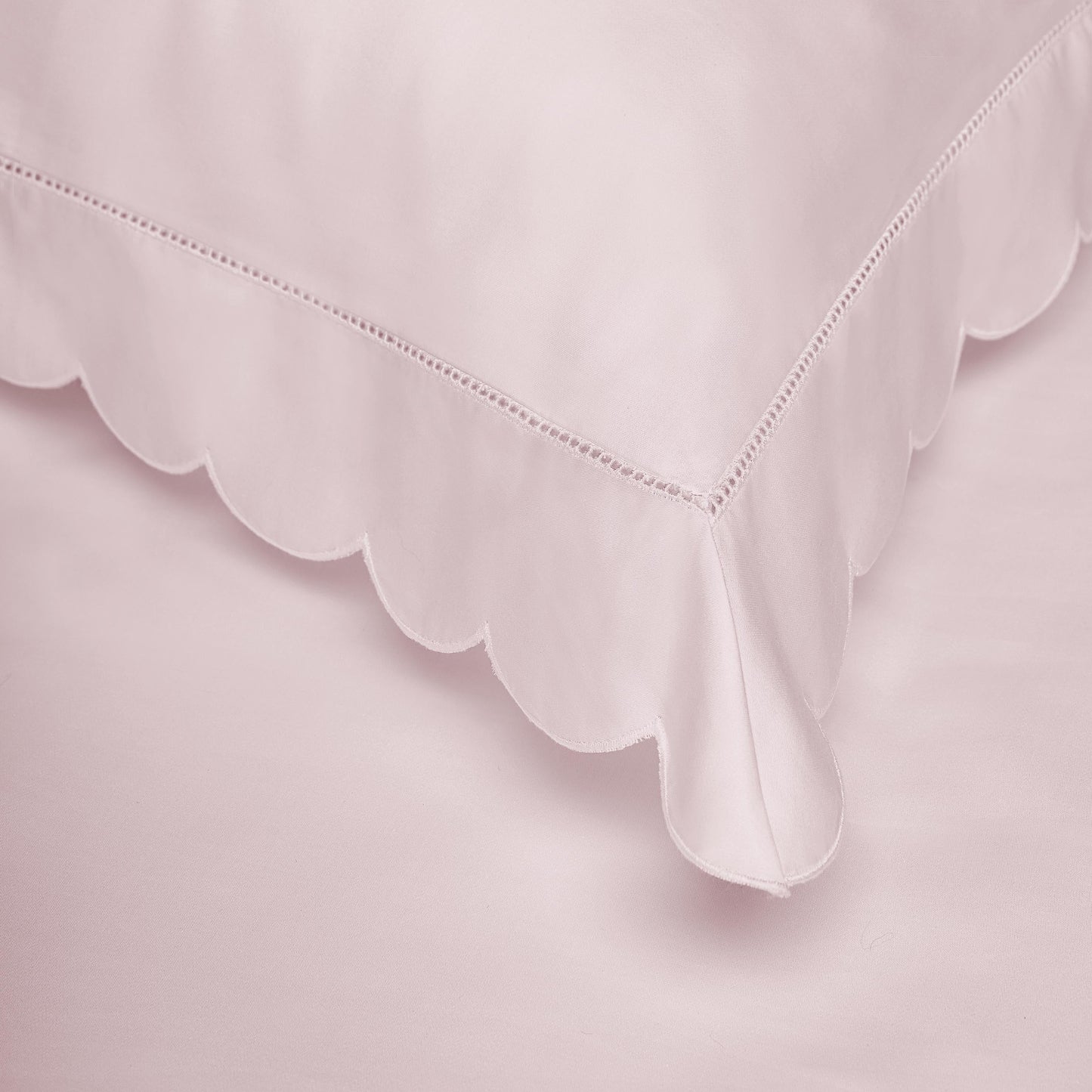 Scalloped Starlight Baby Duvet - Rose
