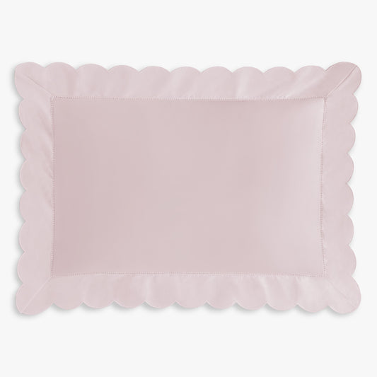 Scalloped Starlight Toddler Pillow - Rose