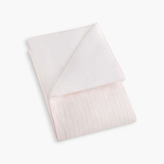 Petal Scallops Baby Duvet - Pink
