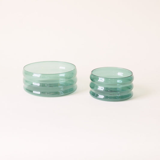 Small Ripple Bowl - Teal