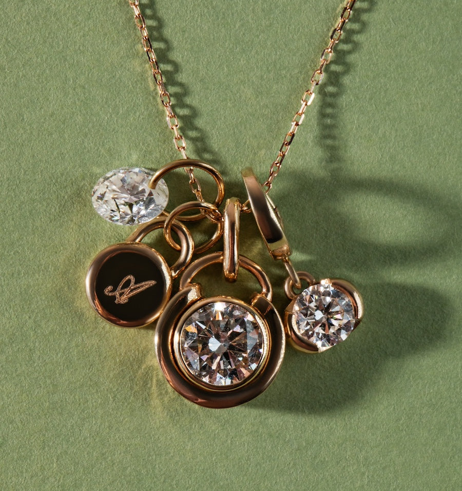Round Sunrise Charm