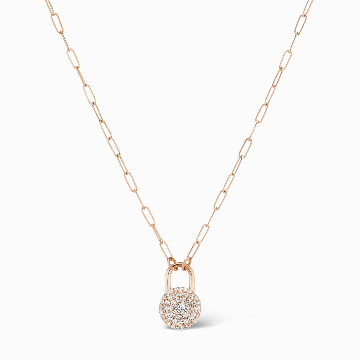 Diamond Encrusted Love Lock