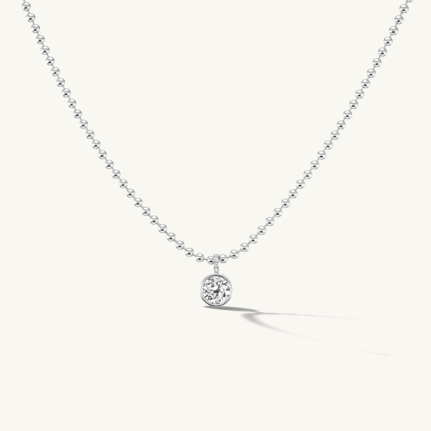 Round Pendant Necklace