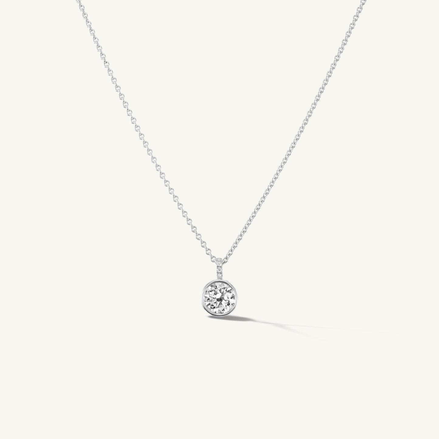 Round Pendant Necklace