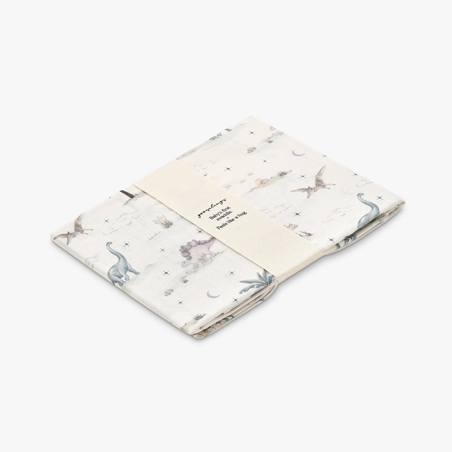 Dino Dreams Swaddle - Sage