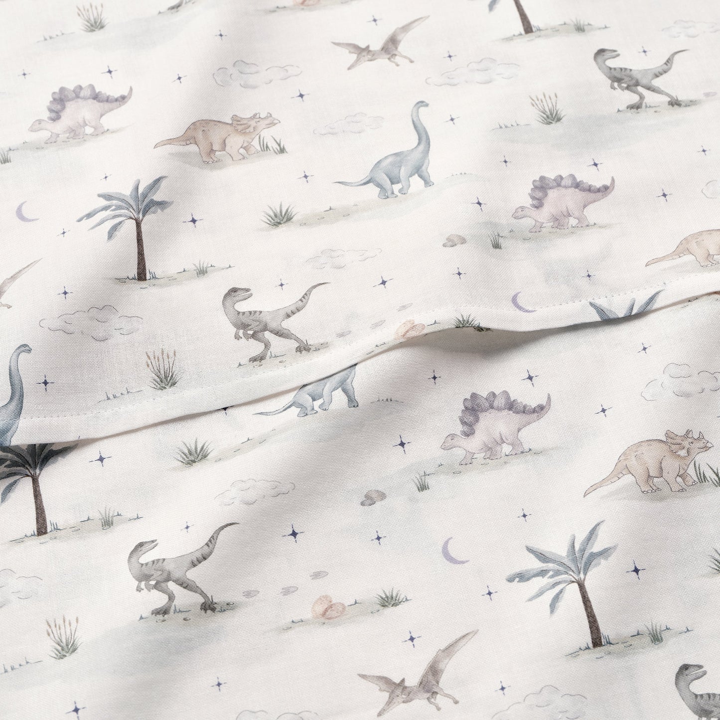 Dino Dreams Swaddle - Sage
